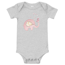 Load image into Gallery viewer, Baby Elephant Love Bodysuit