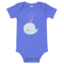 Load image into Gallery viewer, Baby Whale Love Bodysuit