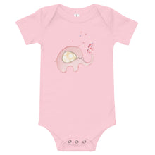 Load image into Gallery viewer, Baby Elephant Love Bodysuit