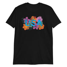 Load image into Gallery viewer, Floral USA Unisex Tee