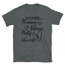 Load image into Gallery viewer, 3 P's Of Teaching Unisex Tee