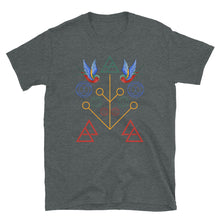 Load image into Gallery viewer, Geometric Swallow Unisex Tee