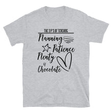 Load image into Gallery viewer, 3 P's Of Teaching Unisex Tee