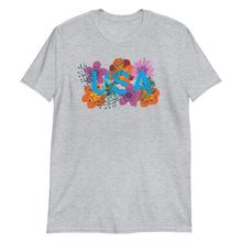 Load image into Gallery viewer, Floral USA Unisex Tee