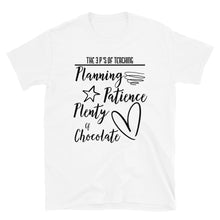 Load image into Gallery viewer, 3 P's Of Teaching Unisex Tee