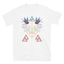 Load image into Gallery viewer, Geometric Swallow Unisex Tee