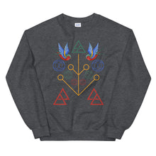 Load image into Gallery viewer, Geometric Swallow Unisex Sweatshirt