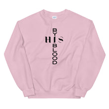 Load image into Gallery viewer, By His Blood Unisex Sweatshirt