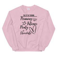 Load image into Gallery viewer, 3 P's Of Teaching Unisex Sweatshirt