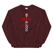 Load image into Gallery viewer, By His Blood Unisex Sweatshirt