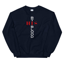 Load image into Gallery viewer, By His Blood Unisex Sweatshirt