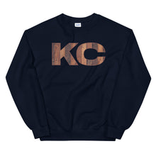 Load image into Gallery viewer, Woodgrain KC Unisex Sweatshirt
