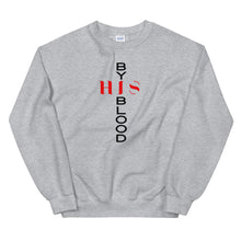Load image into Gallery viewer, By His Blood Unisex Sweatshirt