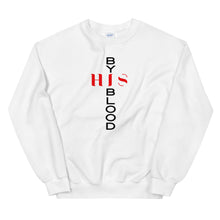 Load image into Gallery viewer, By His Blood Unisex Sweatshirt