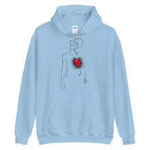 Load image into Gallery viewer, Watered Heart Unisex Hoodie