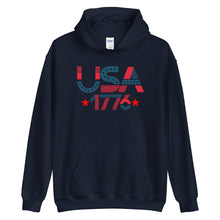Load image into Gallery viewer, USA 1776 Unisex Hoodie