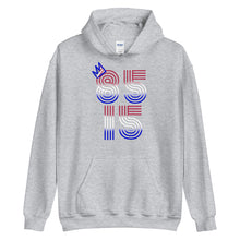 Load image into Gallery viewer, 85/15 Red, White & Blue Unisex Hoodie