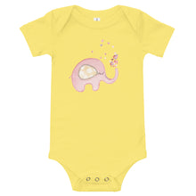 Load image into Gallery viewer, Baby Elephant Love Bodysuit
