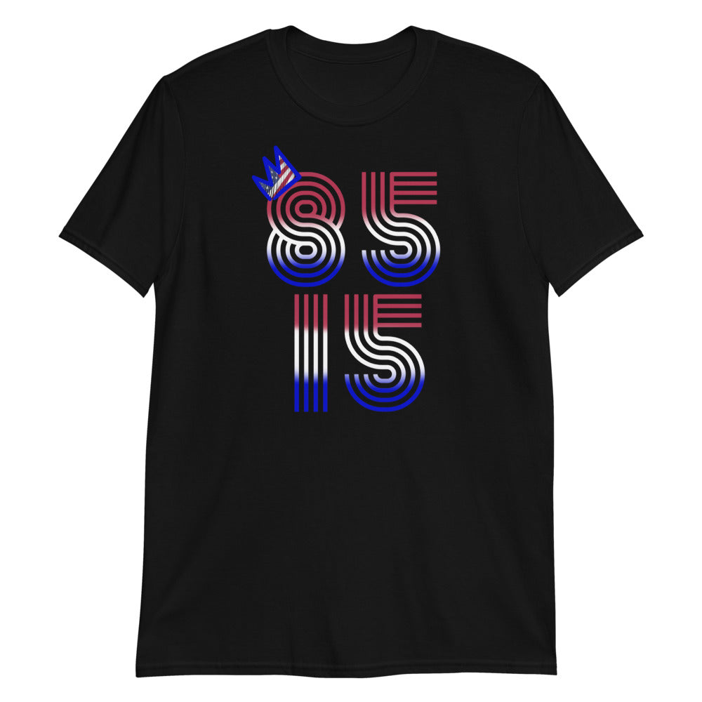 85/15 Red, White & Blue Unisex Tee