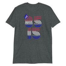 Load image into Gallery viewer, 85/15 Red, White &amp; Blue Unisex Tee
