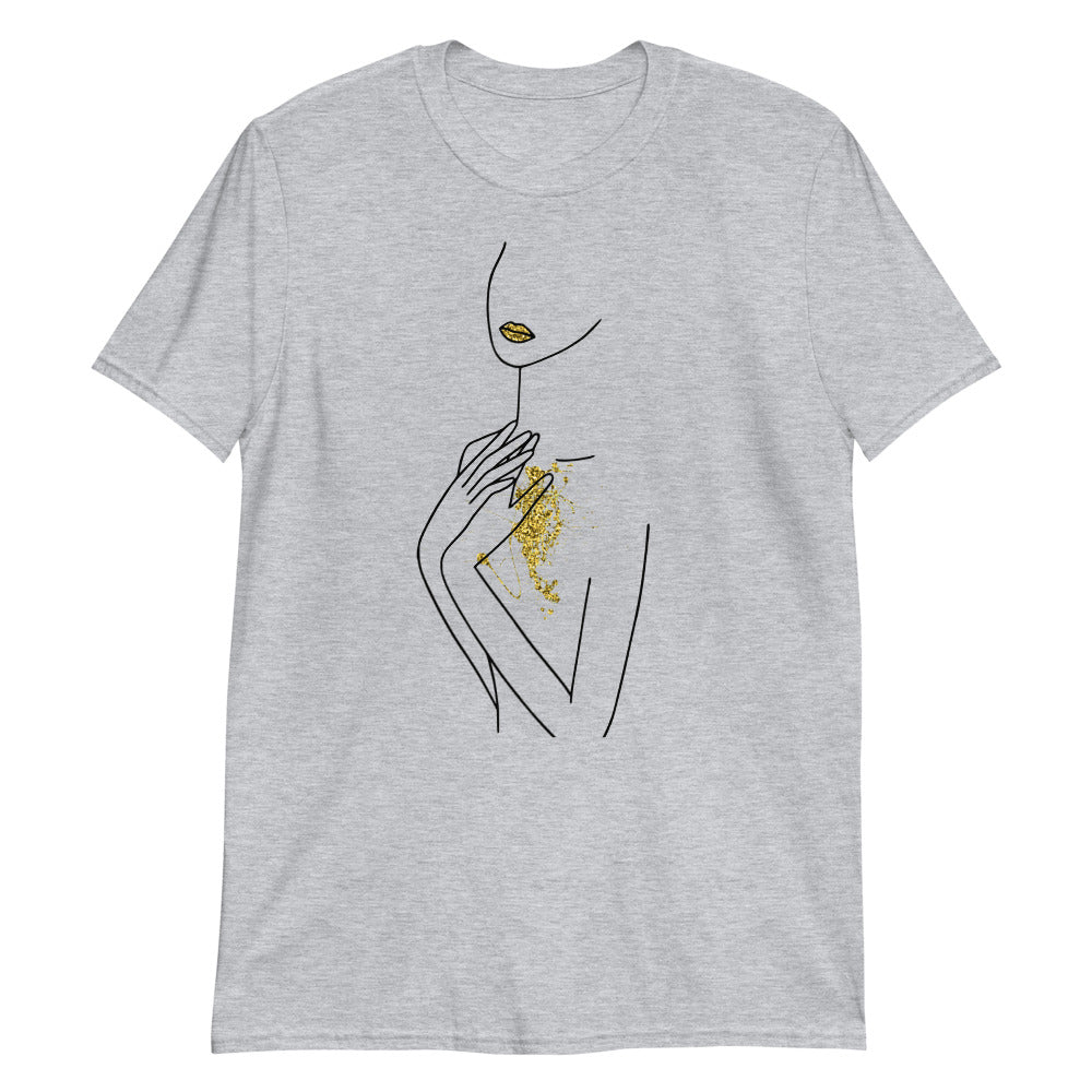 Golden Heart Unisex Tee