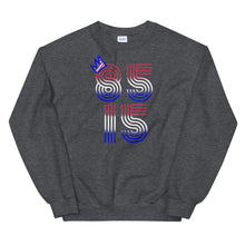 Load image into Gallery viewer, 85/15 Red, White &amp; Blue Unisex Sweatshirt
