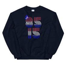 Load image into Gallery viewer, 85/15 Red, White &amp; Blue Unisex Sweatshirt
