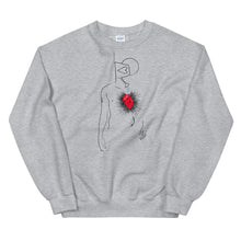 Load image into Gallery viewer, Watered Heart Unisex Sweatshirt
