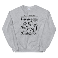 Load image into Gallery viewer, 3 P&#39;s Of Teaching Unisex Sweatshirt
