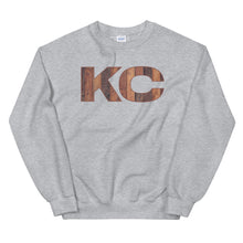 Load image into Gallery viewer, Woodgrain KC Unisex Sweatshirt
