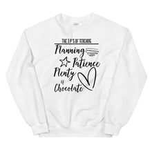 Load image into Gallery viewer, 3 P&#39;s Of Teaching Unisex Sweatshirt
