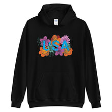 Load image into Gallery viewer, Floral USA Unisex Hoodie
