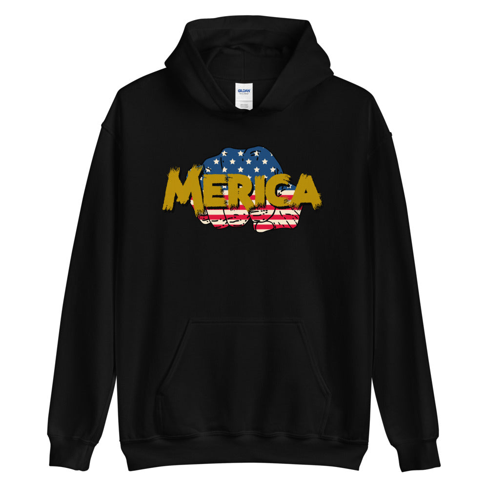 Merica Knuckles Unisex Hoodie