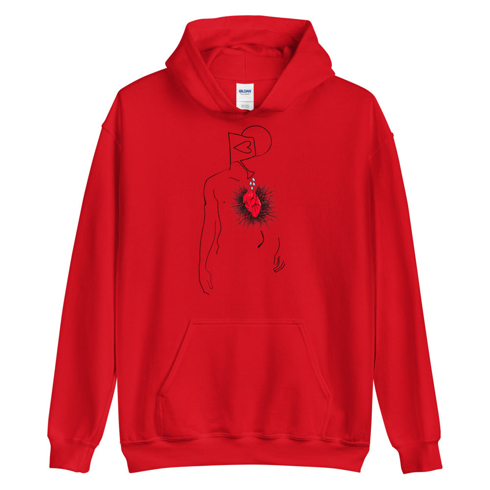 Watered Heart Unisex Hoodie