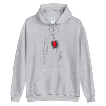 Load image into Gallery viewer, Watered Heart Unisex Hoodie
