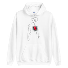 Load image into Gallery viewer, Watered Heart Unisex Hoodie
